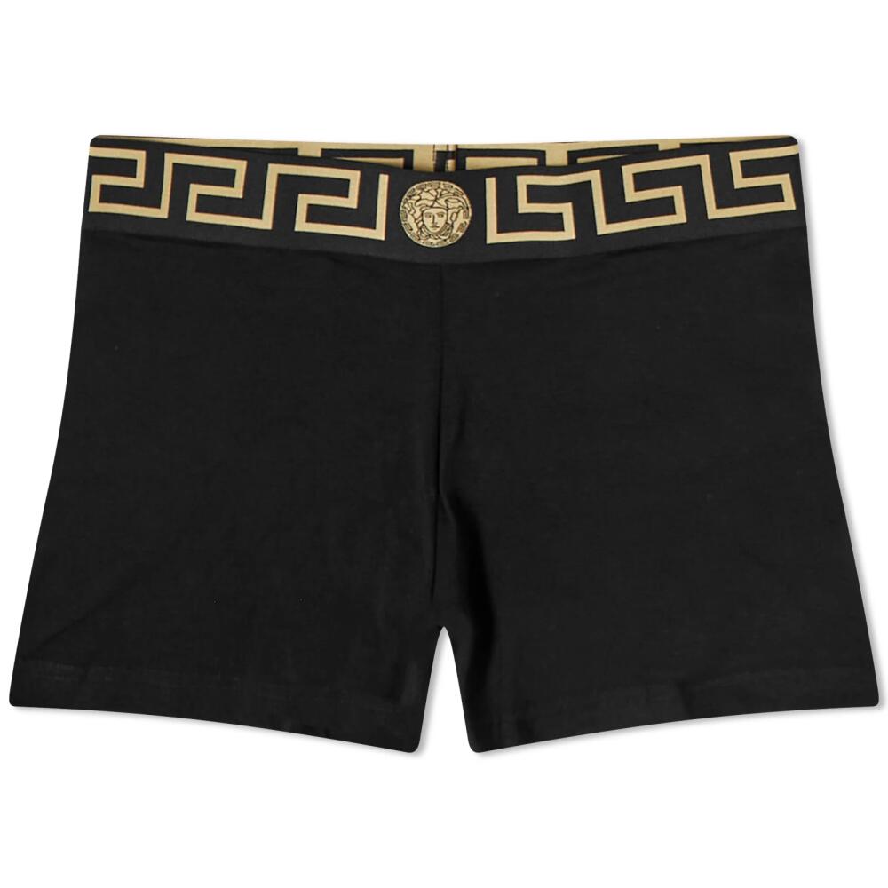 Versace Women's Greca Girl Pant in Black Cover