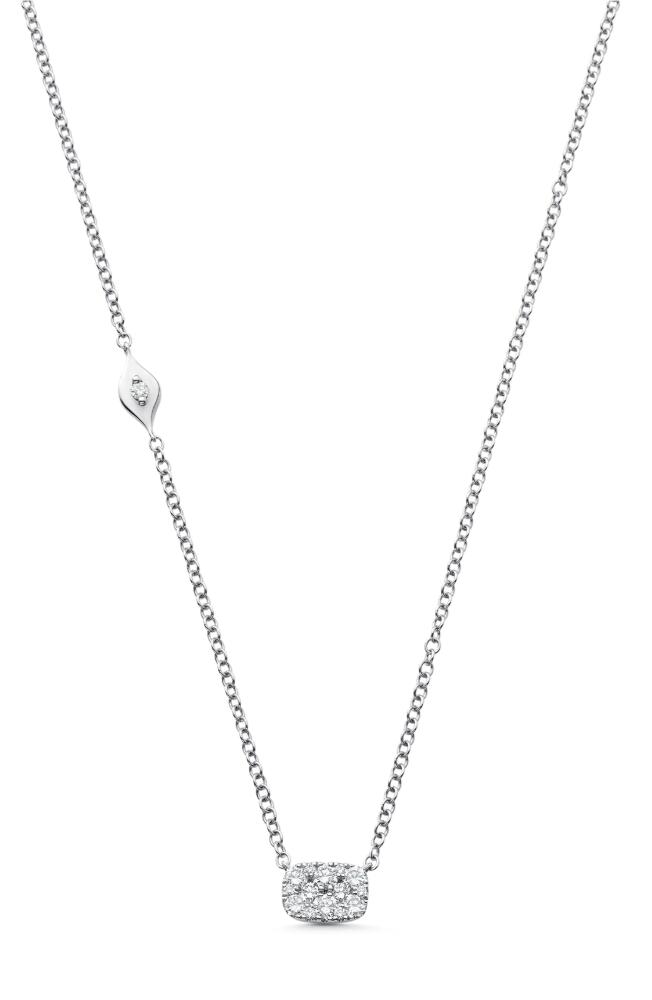 Sara Weinstock Reverie Pavé Diamond Pendant Necklace in 18K White Gold Cover