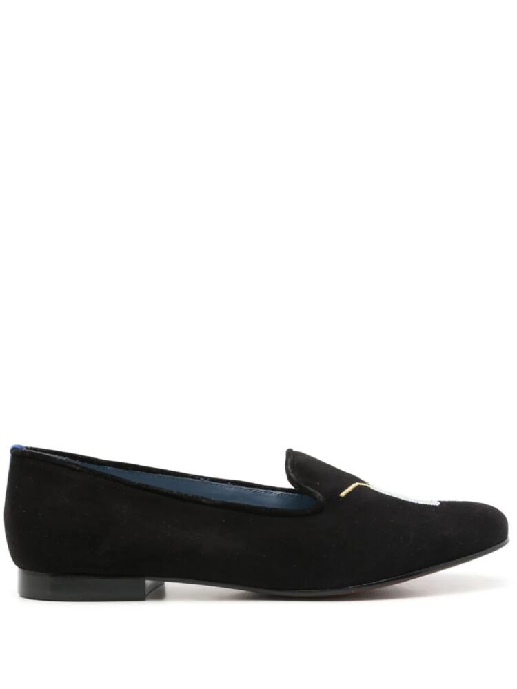 Blue Bird Shoes Drinks suede loafers - Black Cover