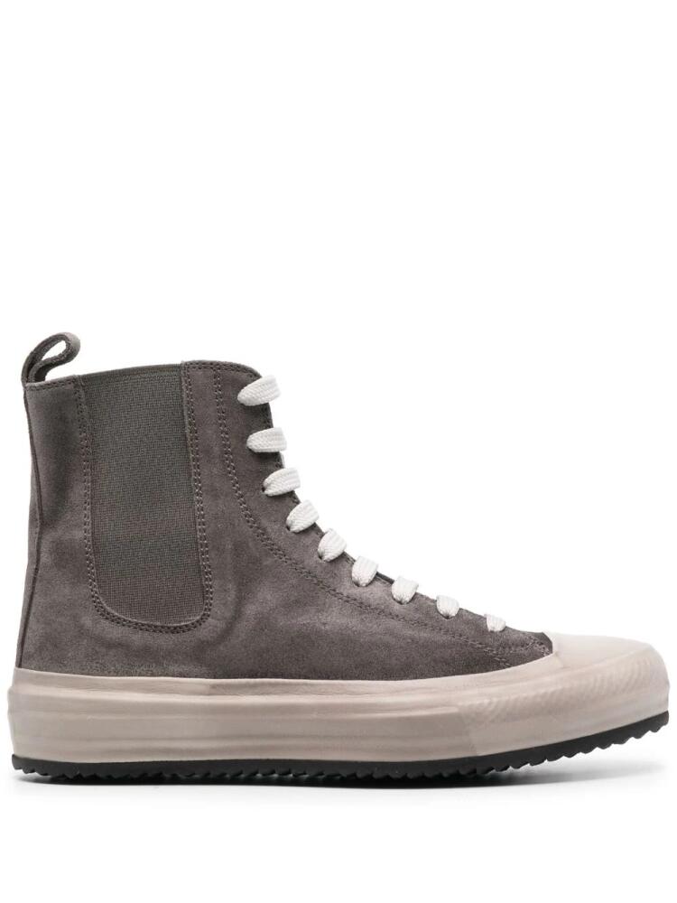 Officine Creative high-top suede sneakers - Grey Cover