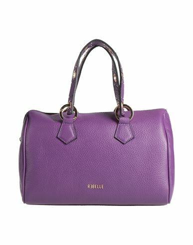 Rǝbelle Woman Handbag Purple Cow leather Cover