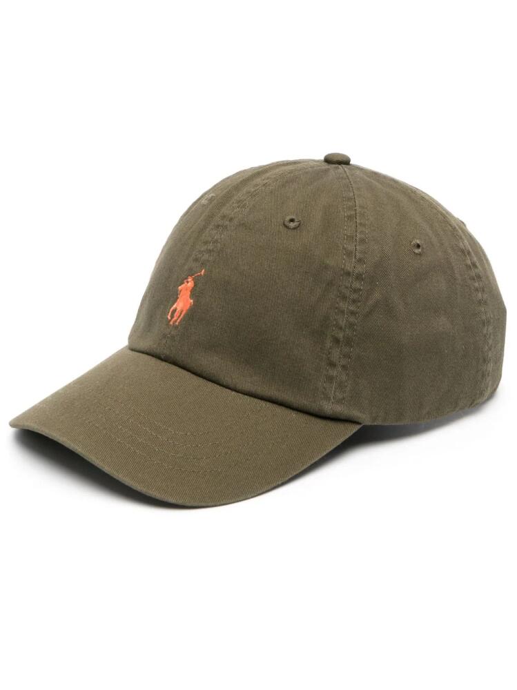 Polo Ralph Lauren embroidered-logo cotton cap - Green Cover