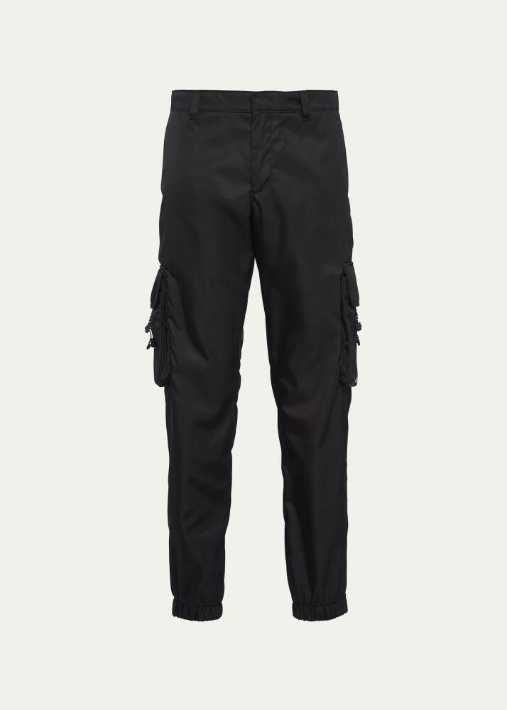 Prada Men's Re-Nylon Cargo Pants Cover