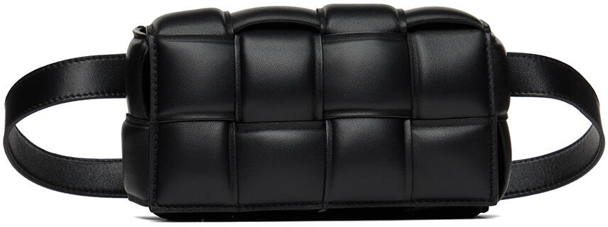 Bottega Veneta Black Small Cassette Belt Bag Cover