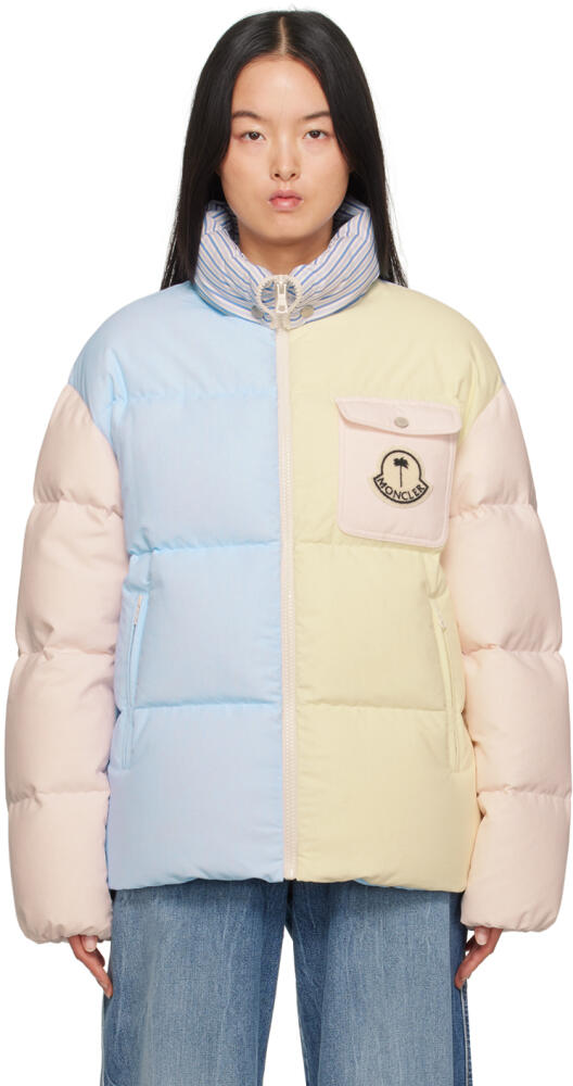 Moncler Genius Moncler x Palm Angels Multicolor Douady Down Jacket Cover