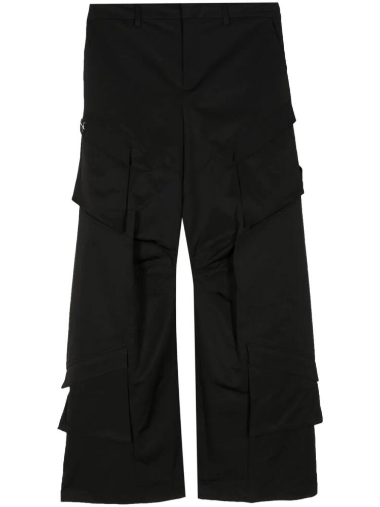 HELIOT EMIL mid-rise cargo pants - Black Cover