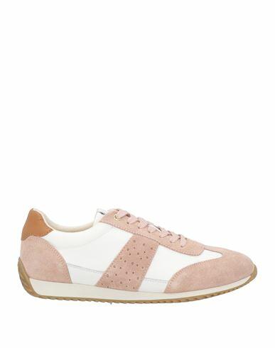 Geox Woman Sneakers Blush Soft Leather, Textile fibers Cover