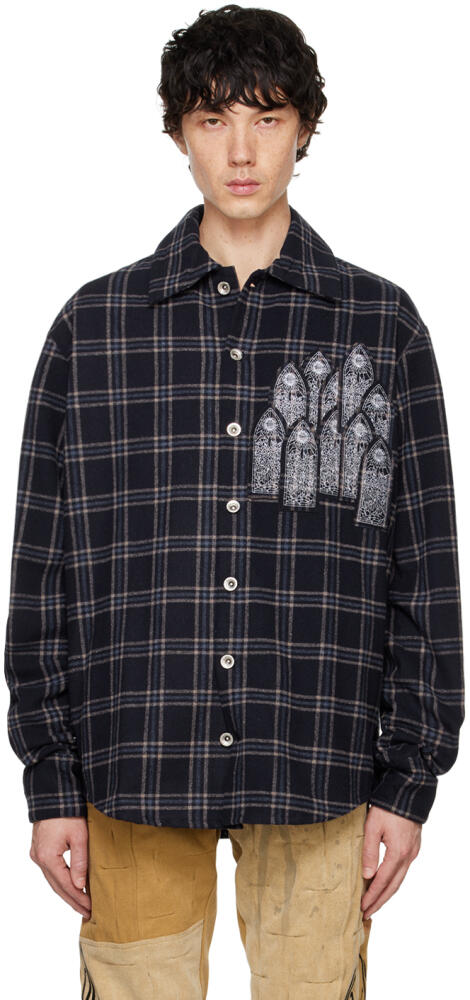 Who Decides War Blue Heavy Duty Flannel Shirt Cover