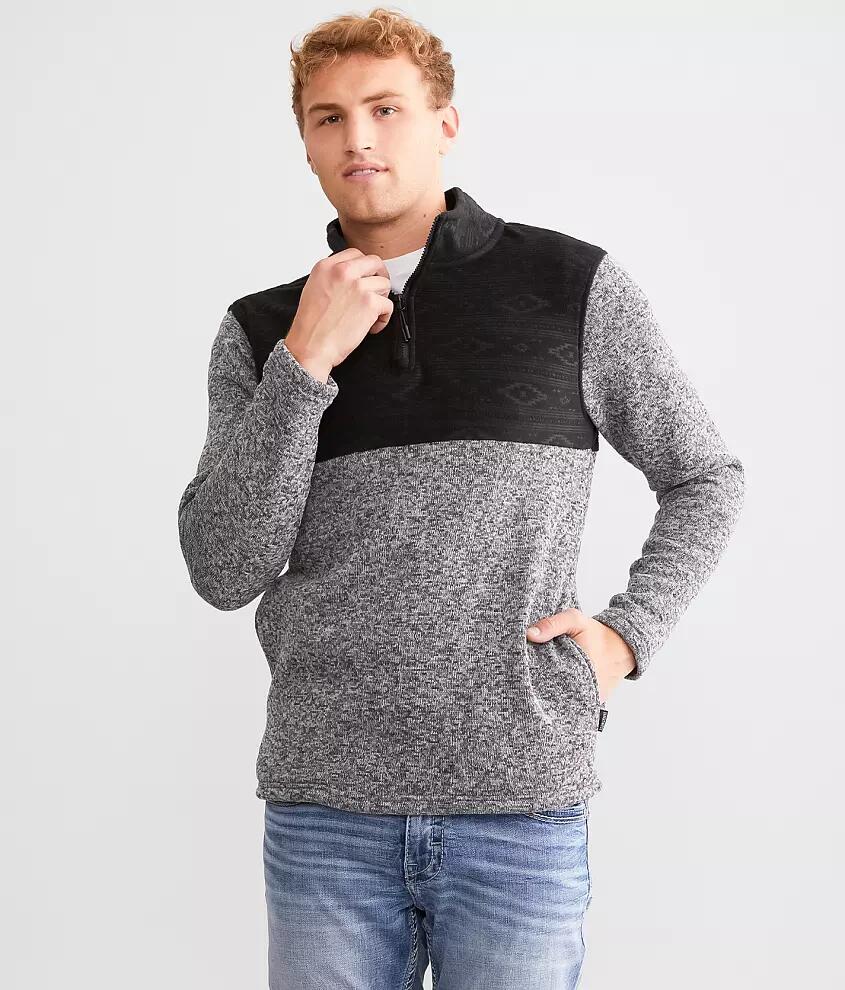 Departwest Cozy Knit Mock Neck Pullover Cover