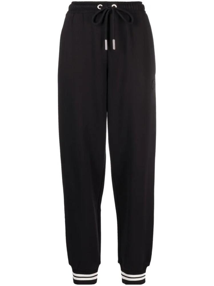 Moncler stripe-trim track pants - Black Cover