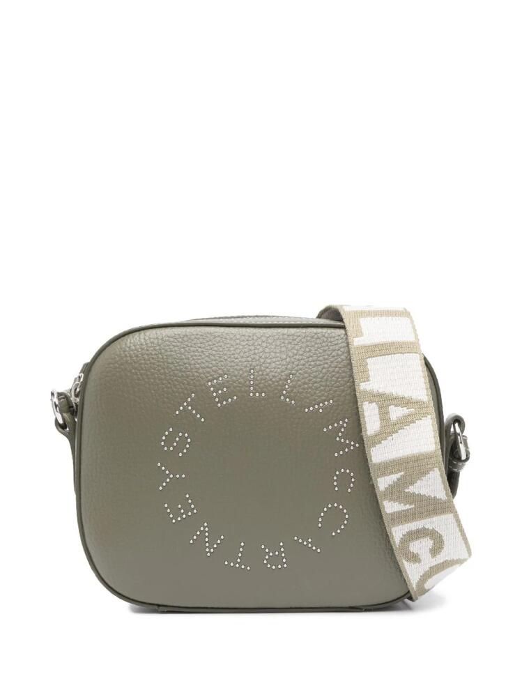 Stella McCartney logo-detail crossbody bag - Green Cover