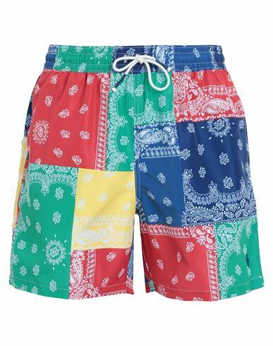 Polo Ralph Lauren 5.75-inch Traveler Classic Swim Trunk Man Swim trunks Blue Recycled polyester Cover