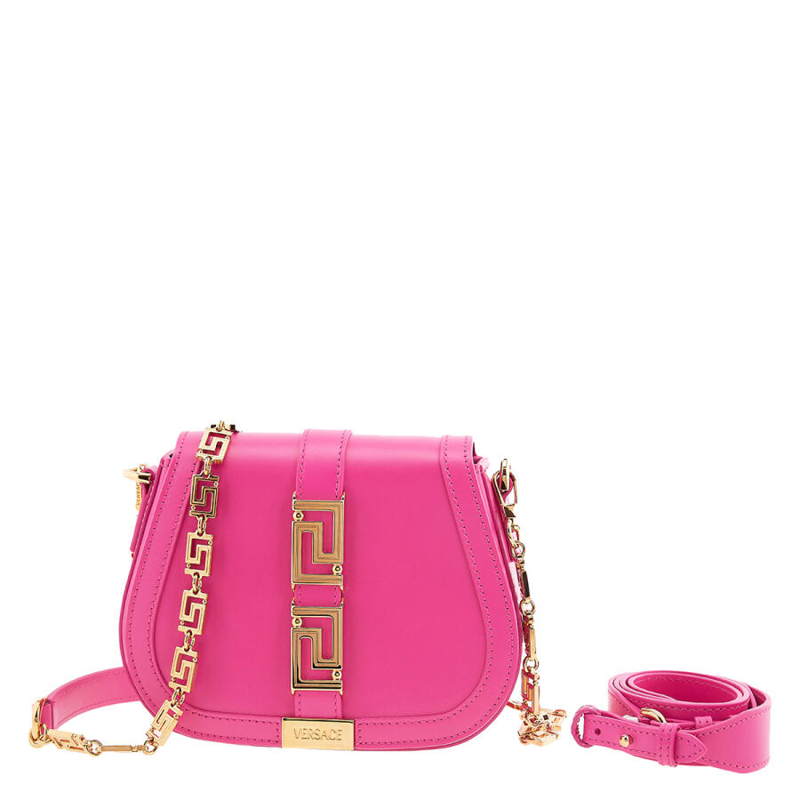 Versace Greca Goddess Small Shoulder Bag - Pink Cover