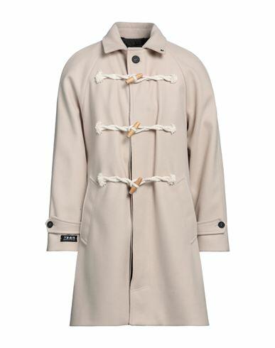 Berna Man Coat Beige Polyester Cover