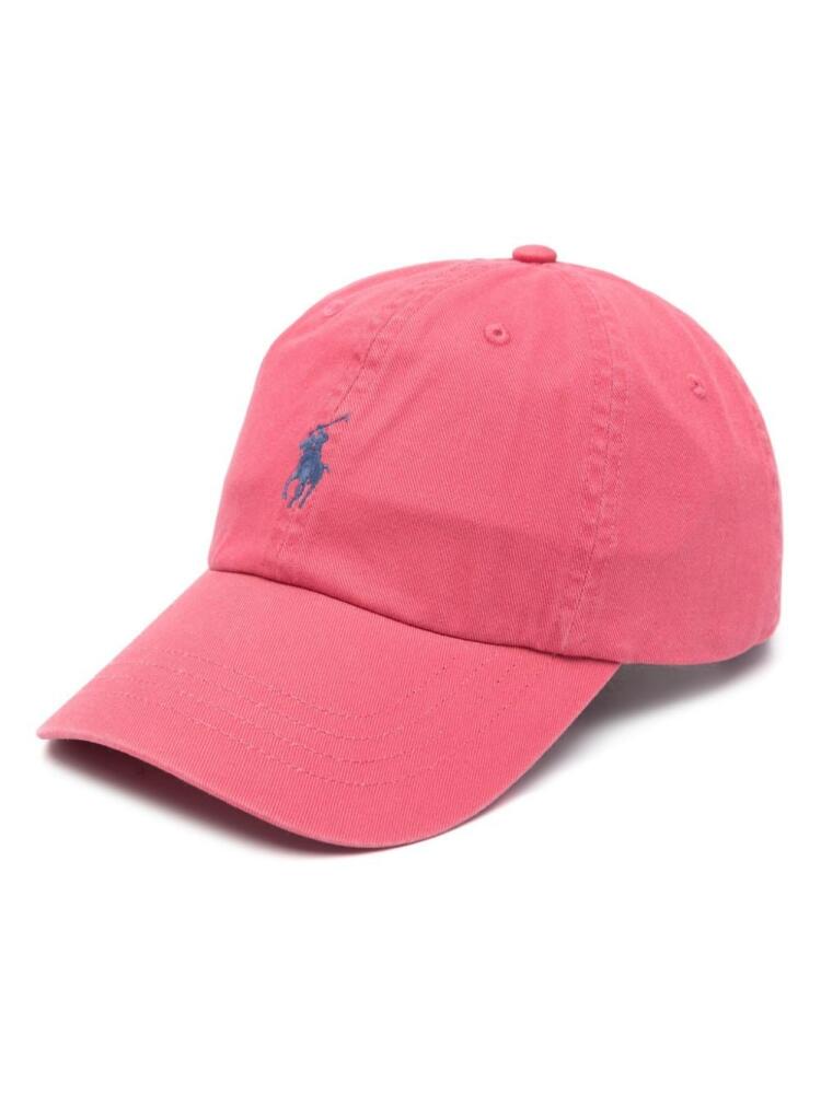 Polo Ralph Lauren chino cotton baseball cap - Pink Cover