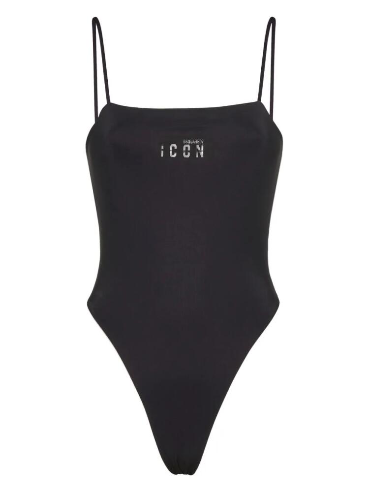 DSQUARED2 Icon low-back swimsuit - Black Cover