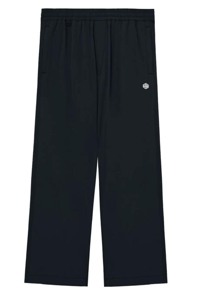 CHOCOOLATE logo-appliqué track pants - Blue Cover