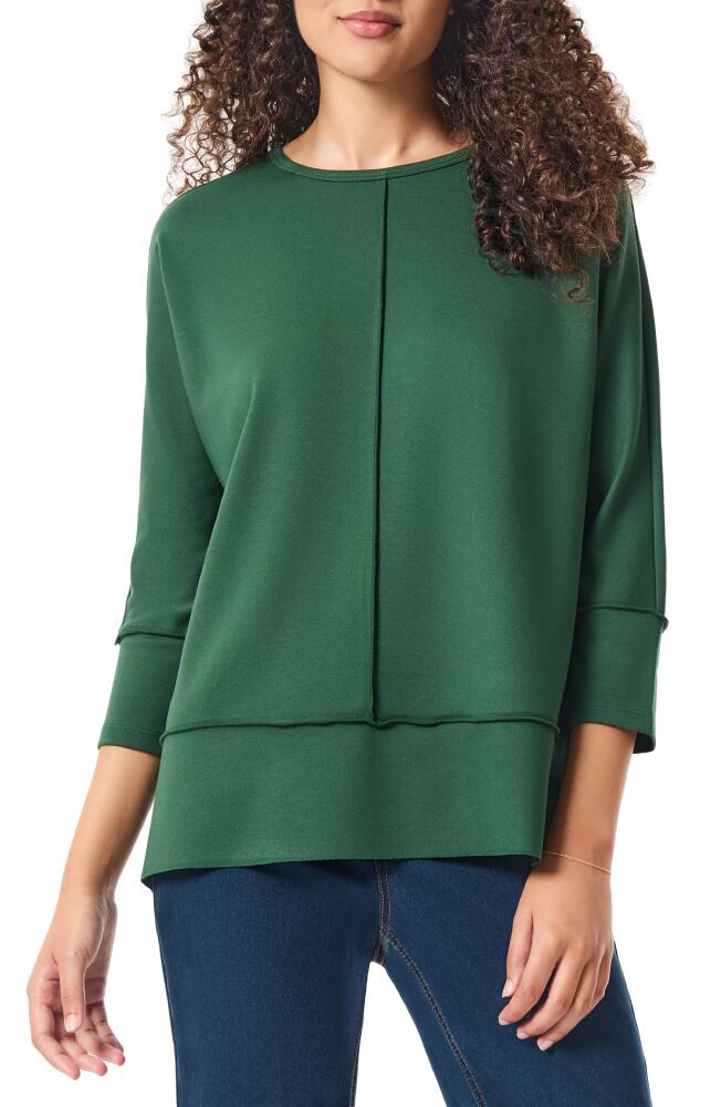 Jones New York Serenity Knit Dolman Sleeve Top in Forest Green Cover