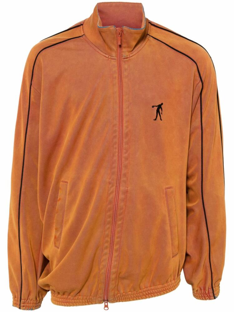 Doublet embroidered track jacket - Orange Cover