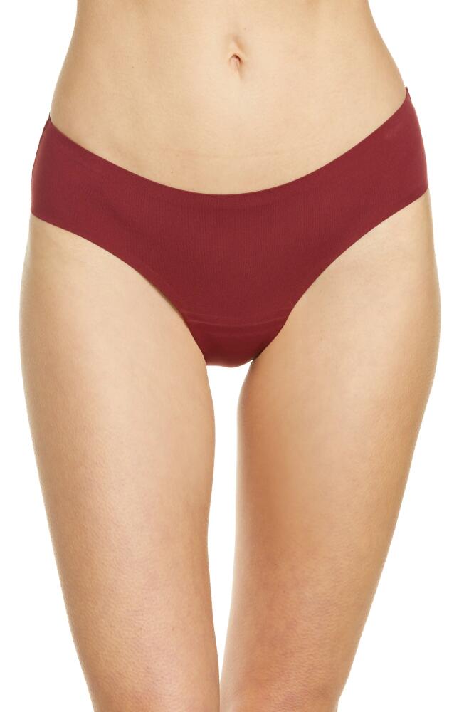 Proof Period & Leak Proof Moderate Absorbency Briefs in Wine Cover