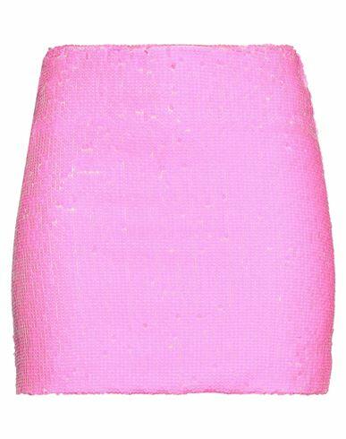 Vicolo Woman Mini skirt Pink Polyester Cover