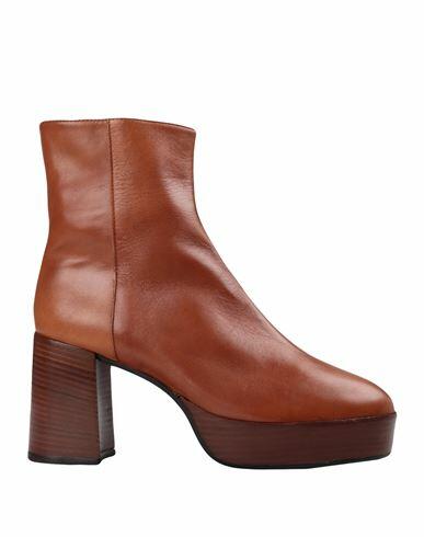 L'arianna Woman Ankle boots Tan Soft Leather Cover