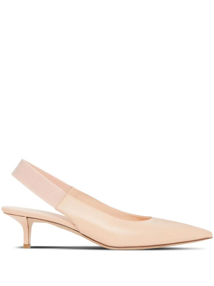 Burberry leather slingback pumps - Pink Cover