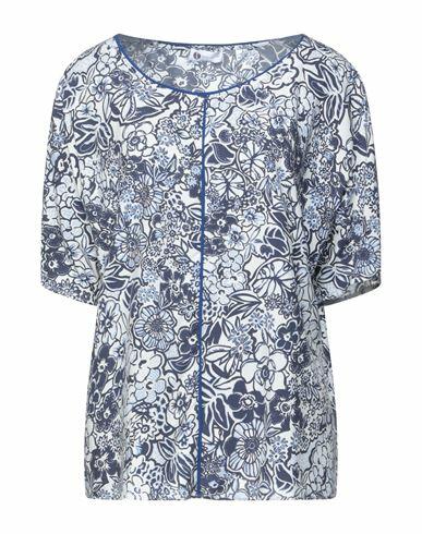 Diana Gallesi Woman Top Midnight blue Viscose, Polyester, Elastane Cover