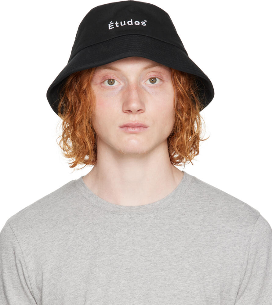 Études Black Training Bucket Hat Cover