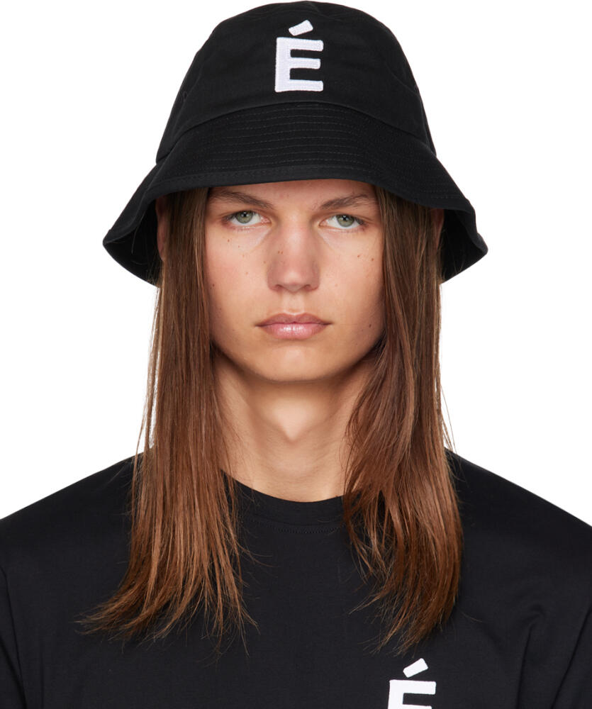 Études Black Training Bucket Hat Cover