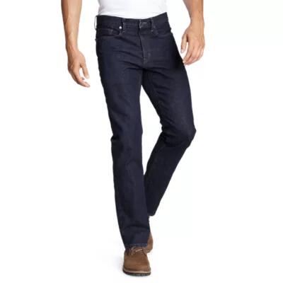 Eddie Bauer Men's Flex Jeans - Straight Fit Cover