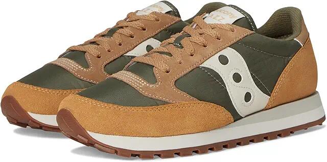 Saucony Originals Jazz Original (Olive/Tan) Men's Classic Shoes Cover