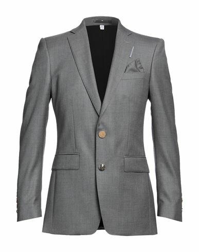 Burberry Man Blazer Grey Wool Cover