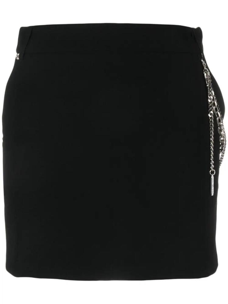 John Richmond Semas chain-detail miniskirt - Black Cover