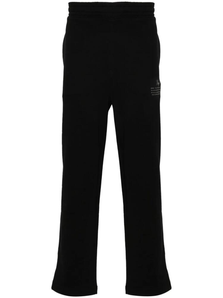 HUGO side-slit straight-leg trousers - Black Cover