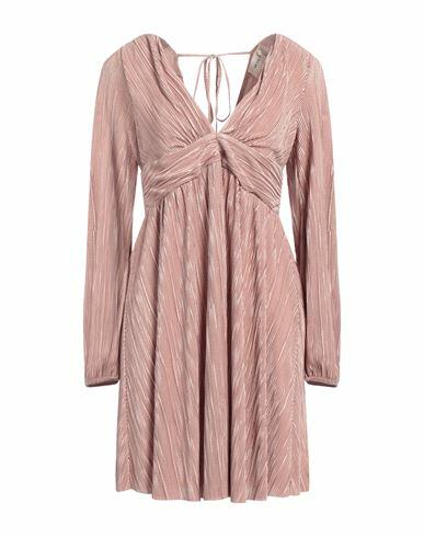 Vicolo Woman Mini dress Pastel pink Polyester Cover