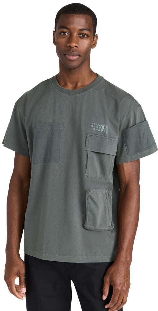 MM6 Maison Margiela Utility Tee Grey Cover