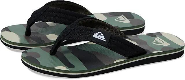 Quiksilver Molokai Layback II (Black/Brown/Green) Men's Sandals Cover