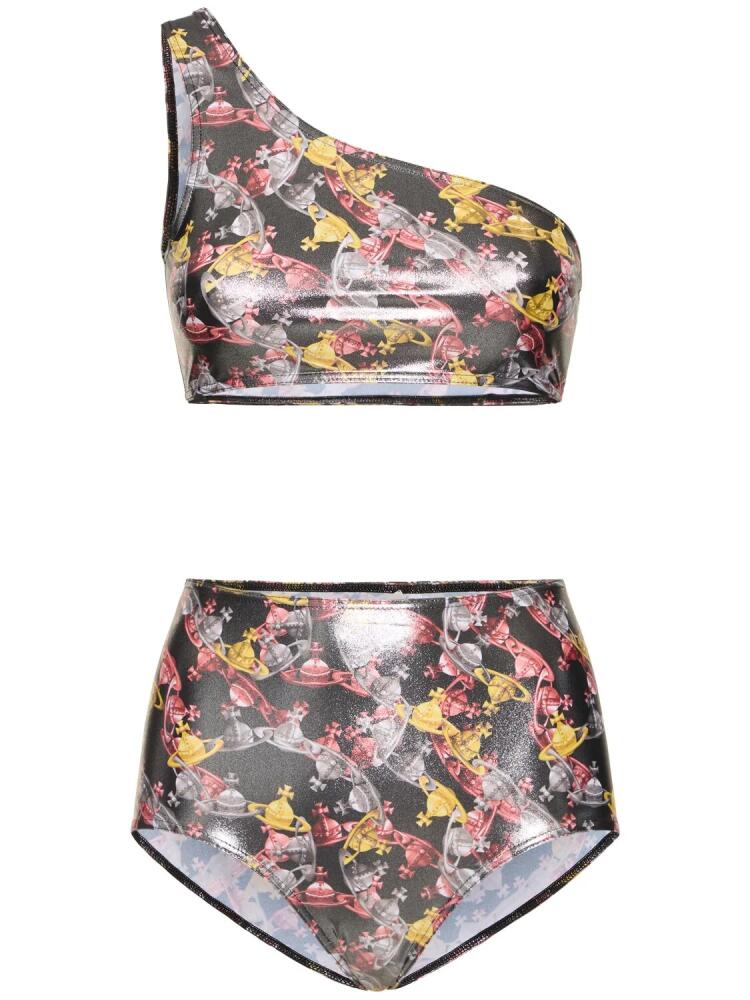 VIVIENNE WESTWOOD Crazy Orb High Waisted Bikini Set Cover