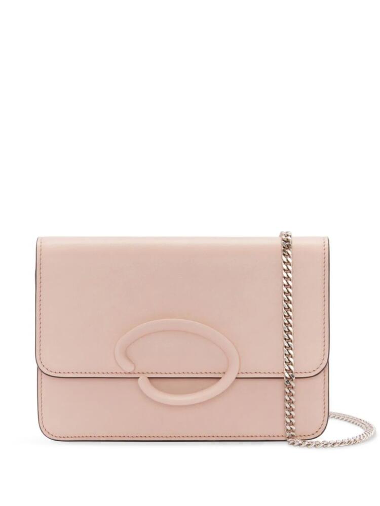 Oscar de la Renta O Pochette crossbody bag - Pink Cover