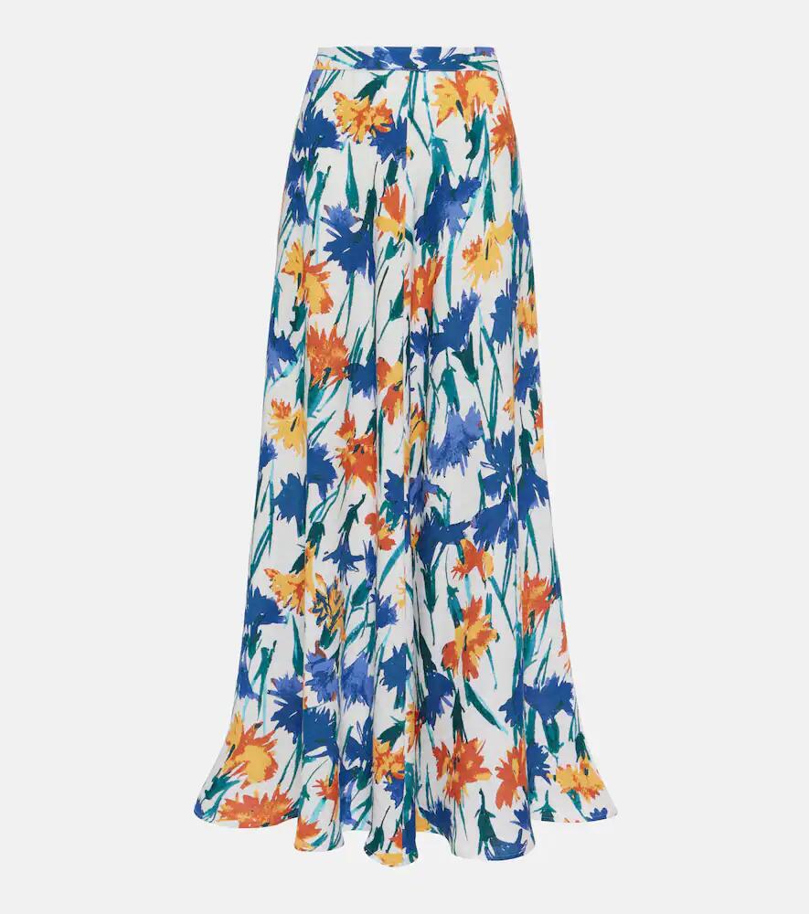 Diane von Furstenberg Florencia floral maxi skirt Cover