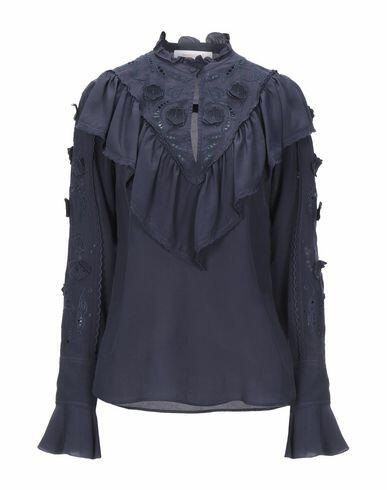 See By Chloé Woman Top Midnight blue Viscose, Polyester Cover