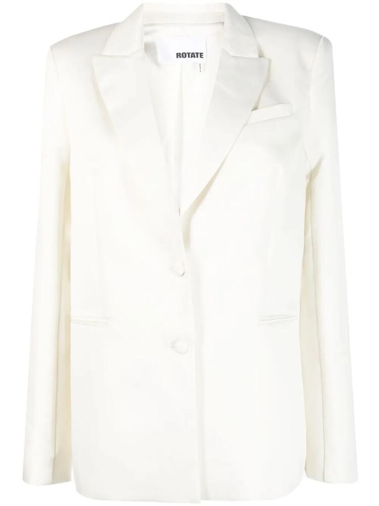 ROTATE BIRGER CHRISTENSEN single-breasted blazer - Neutrals Cover