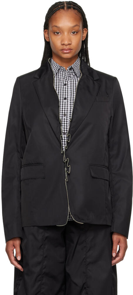 ADER error Black Elva Blazer Cover