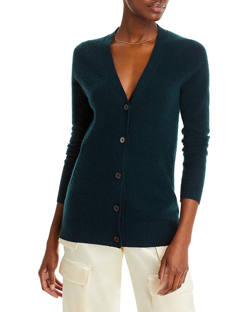 C by Bloomingdale's Cashmere Grandfather Cardigan - Exclusive Cover