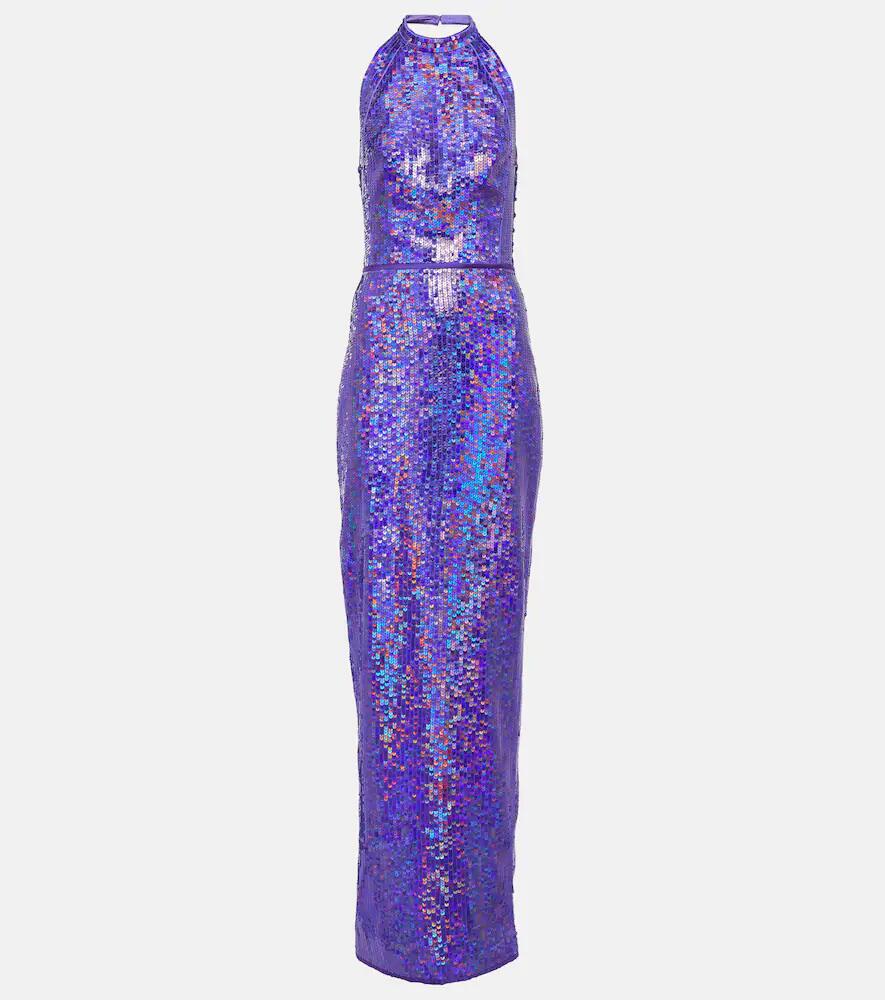 Rasario Sequin-embellished gown Cover