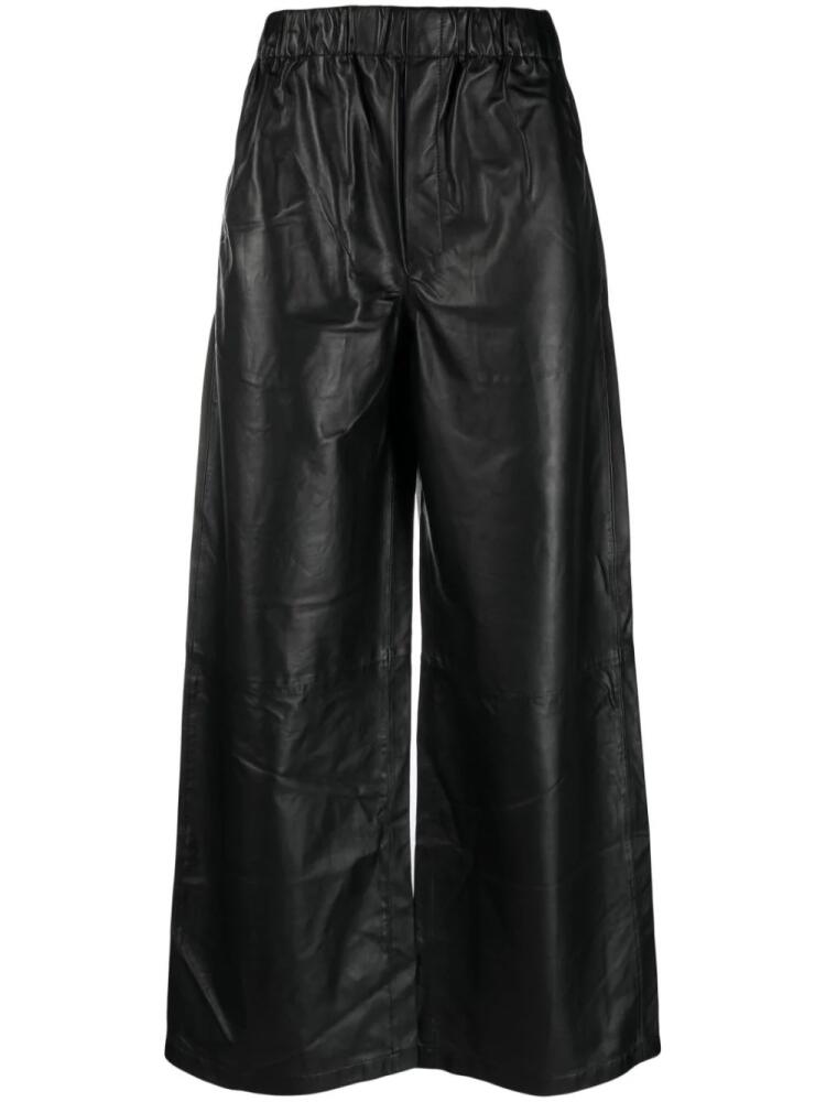 Ludovic de Saint Sernin high-waist wide-leg trousers - Black Cover