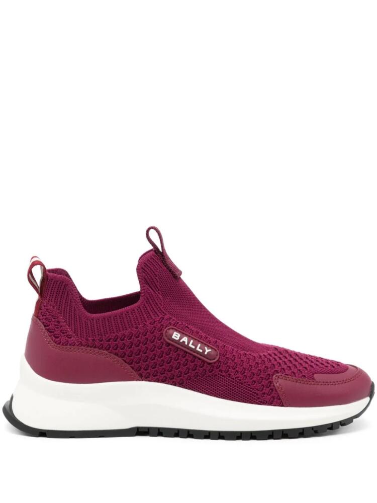 Bally elasticated panel sneakers - Pink Cover