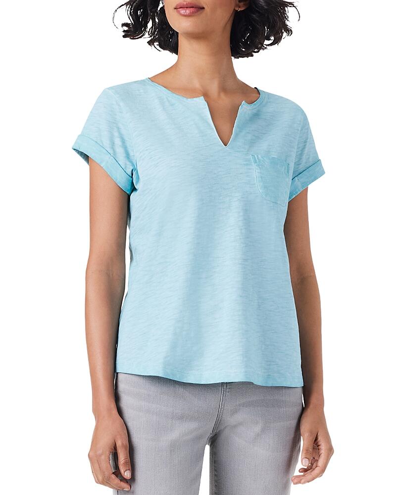 Nzt Nic+Zoe Split Neck Tee Cover