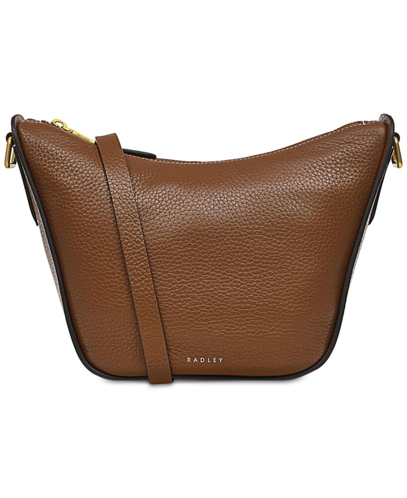 Radley London Oak Street Small Zip-Top Crossbody - Saddle Cover